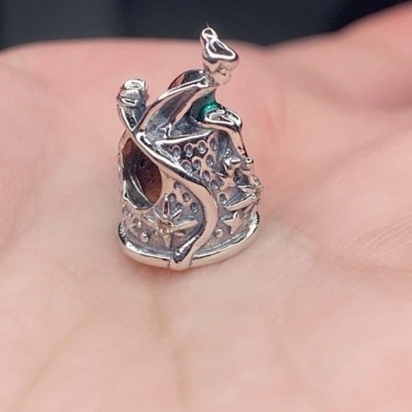 NWOT Pandora x Tinker Bell Celestial Thimble Charm - Picture 4 of 16